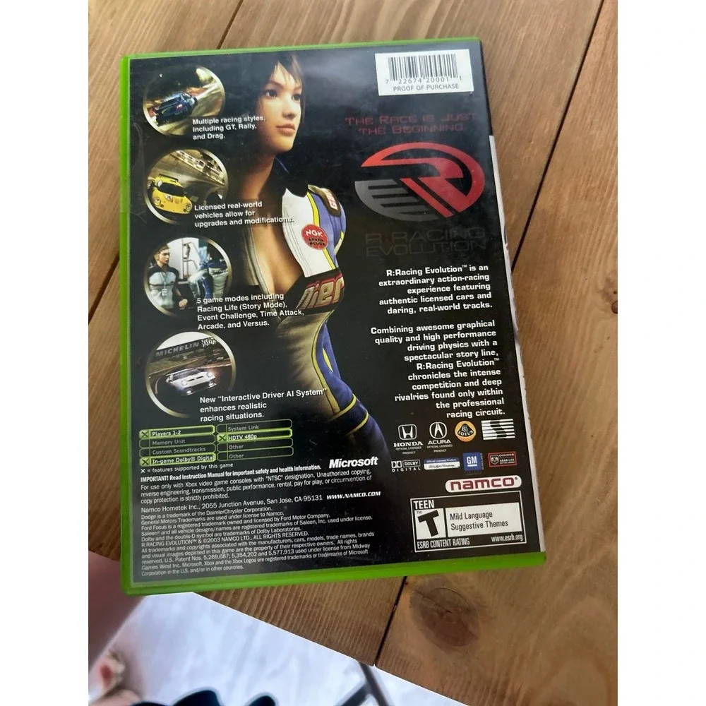 Xbox R racing evolution‎